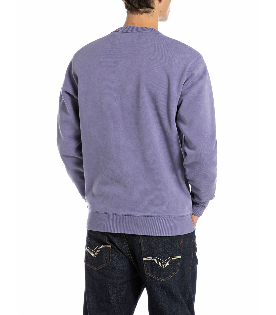 ガーメントダイブラッシュコットンフリース 詳細画像 パープル 2